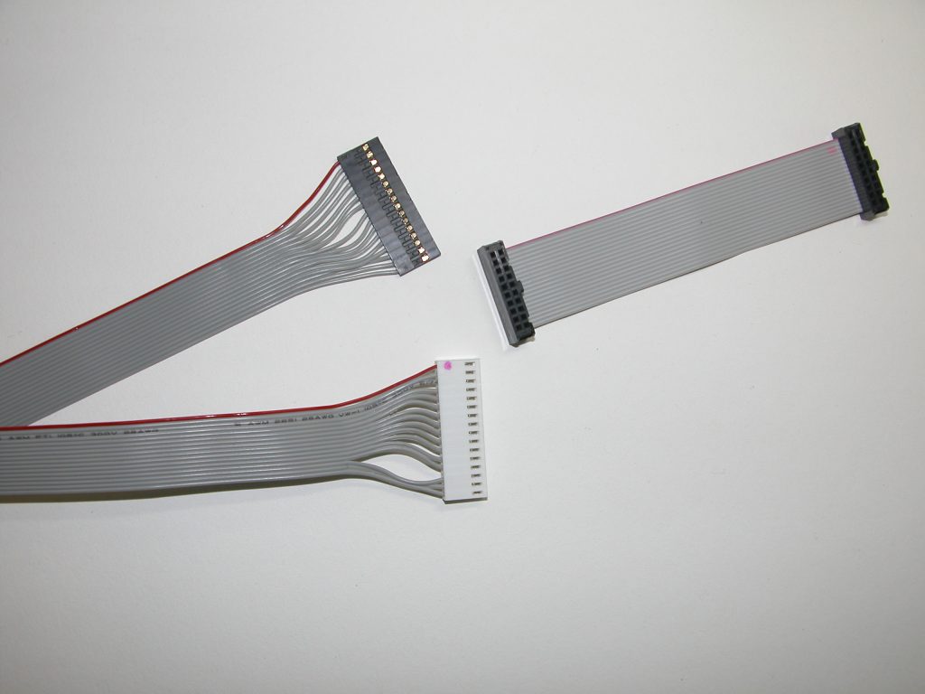 Flat ribbon wiring harnesses